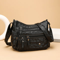 🔥【Reducere 50%】Geantă nouă de umăr/crossbody din piele moale, capacitate mare, 2026
