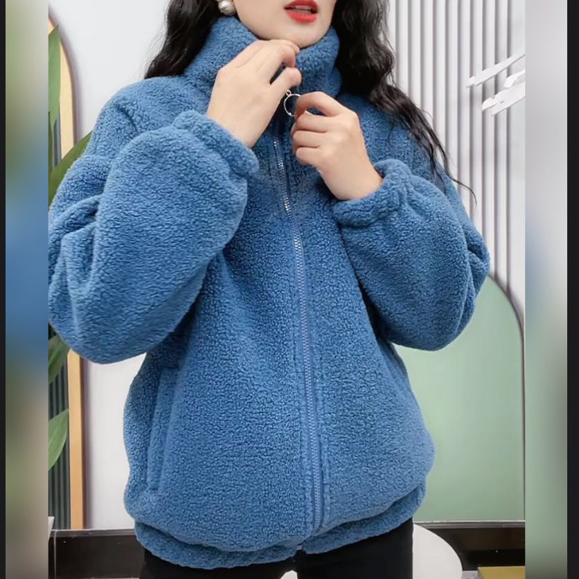 ❄️☃️【M-4XL】Jachetă nouă de iarnă din fleece, îngroșată