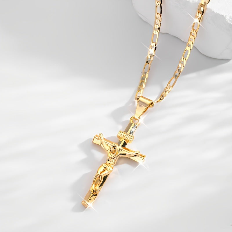 ✝️✨【Cumpără unul, primești unul gratuit】✝️Colier cu crucea lui Isus
