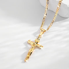 ✝️✨【Cumpără unul, primești unul gratuit】✝️Colier cu crucea lui Isus