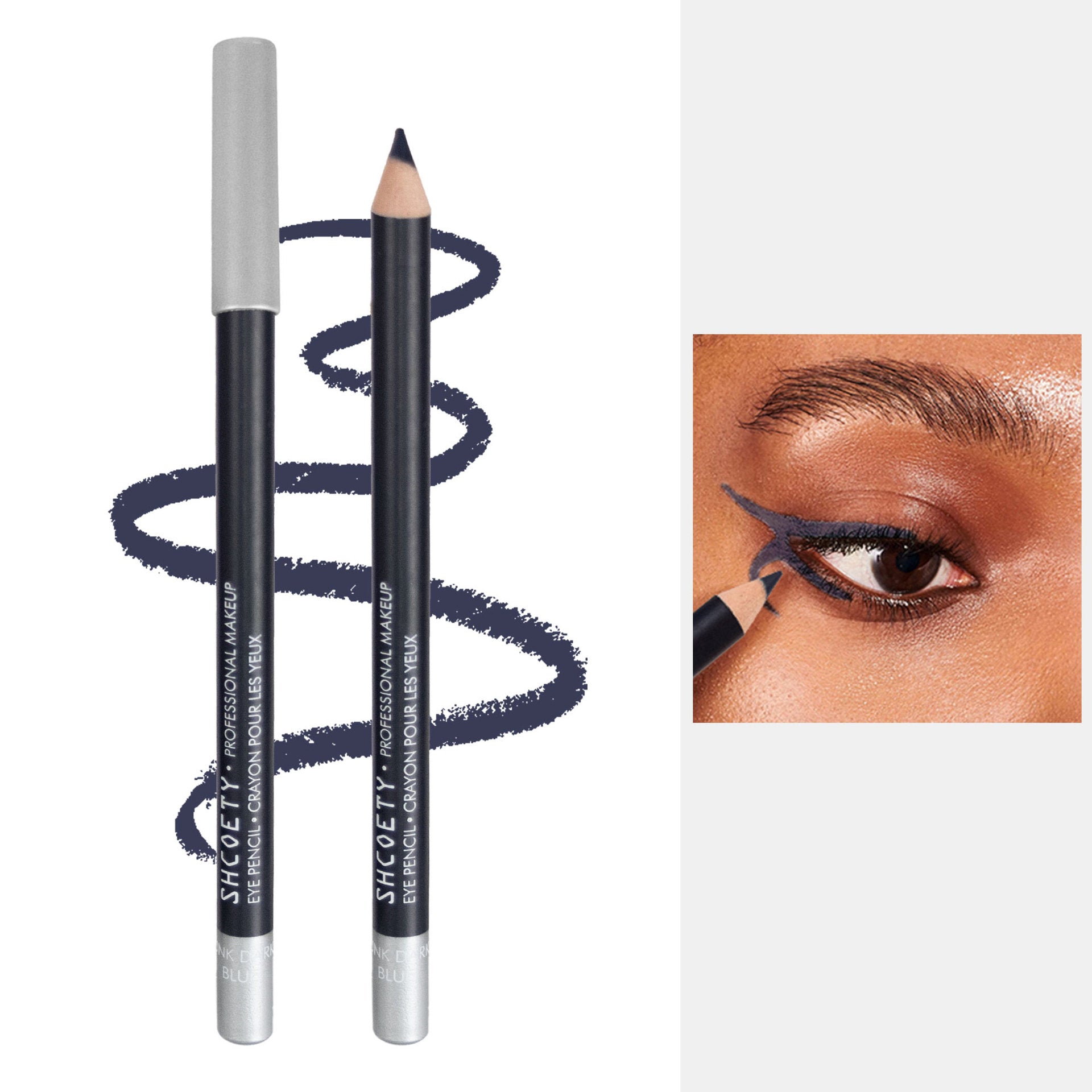 🔈🔈Profită acum de o reducere de 50%!💜Pachet de 5💜Eyeliner rezistent, rezistent la apă, din lemn