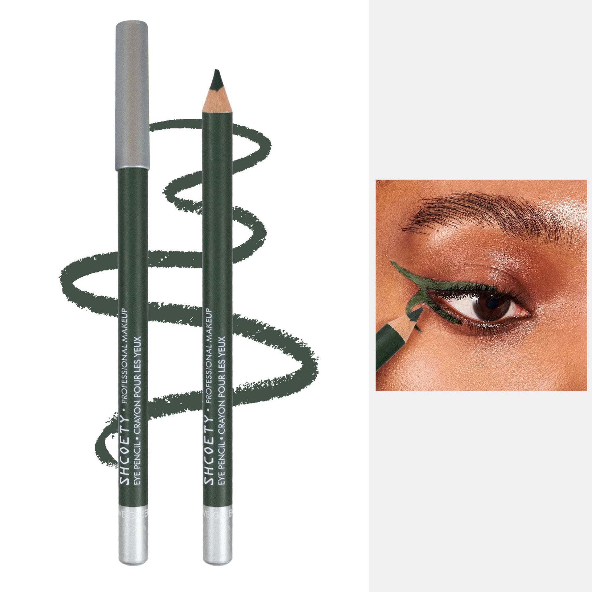 🔈🔈Profită acum de o reducere de 50%!💜Pachet de 5💜Eyeliner rezistent, rezistent la apă, din lemn
