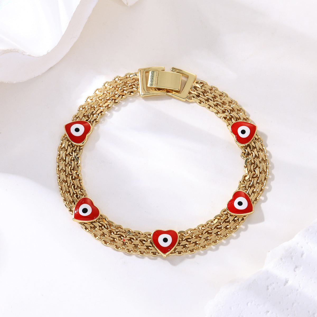 📿 Cumpărați 1 obțineți 1 gratuit, CU 50% REDUCERE! 🌀 Brățară boho cu talismane și un elefant norocos: pandantive simbolice, mărime ajustabilă, placare cu aur și 7 modele ✨