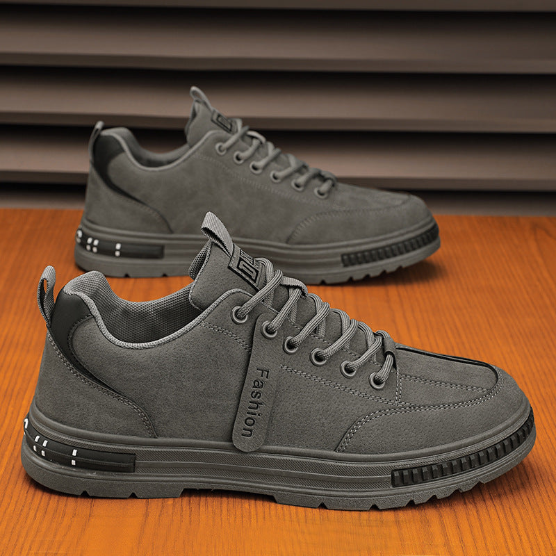 【39-44】Pantofi sport ocazional, din piele moale pentru bărbați