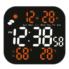 🕰️Vânzările au depășit 50.000 de unități! 🛏️Reducere limitată de 40%! Ceas digital cu dublă utilizare pentru acasă/birou: Trezire ușoară, spune adio alarmelor enervante! Luminozitate reglabilă, funcționare silențioasă noaptea. 🌙