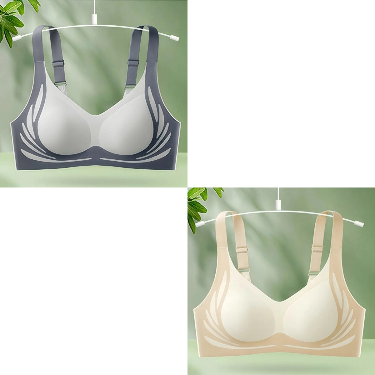 【40-85KG】Sutien pentru femei fără sârmă, dintr-o bucată