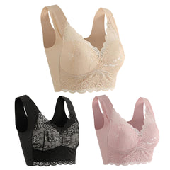 👙💖【Set 3 piese】Sutien confortabil și respirabil pentru femei - Recomandat de medici