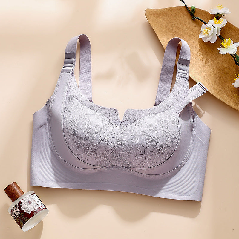 🌸Sutien reglabil cu ridicare, potrivit pentru femeile cu sâni mari, confortabil de purtat.