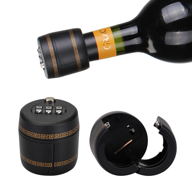 🔥Cel mai bine vândut lacăt cu combinație pentru capace de sticle de vin