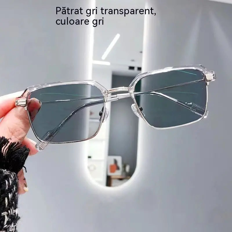 Ochelari de citit fotocromatici cu blocare a luminii albastre, ochelari de citit unisex, ochelari de soare cu protecție solară