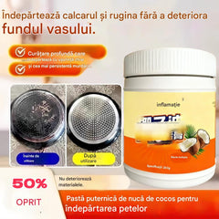 🔥 Cremă de curățare multifuncțională pentru uz casnic, pentru îndepărtarea uleiului, ruginii și calcarului.