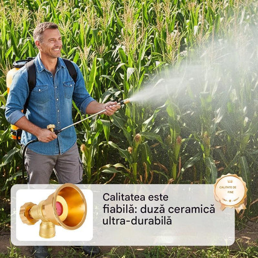 💦【Vânzător popular】Duza de irigatie reglabilă din alamă pentru pulverizator agricol  🌾