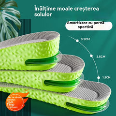 📢Pachet de 2⏰ Branturi interioare confortabile și îngroșate pentru o creștere ușoară a înălțimii: Mergeți liber și etalați-vă stilul! 👟