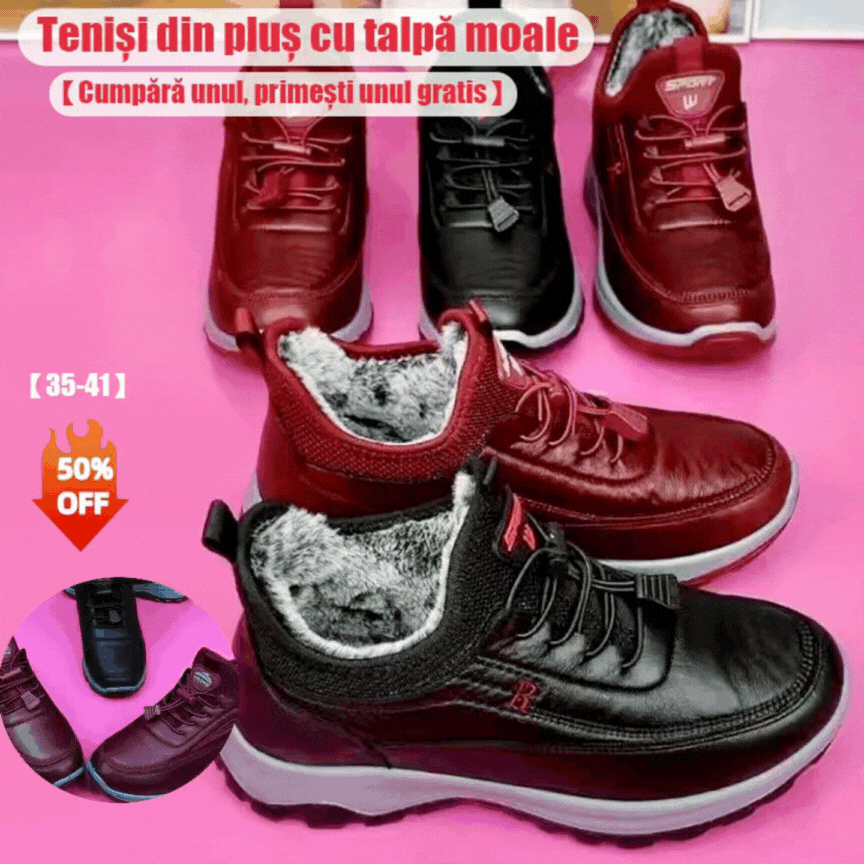 🌈⛄【35-41】2026 Noi pantofi sport de damă, cu talpă moale, confortabili, din piele naturală, de toamnă și iarnă