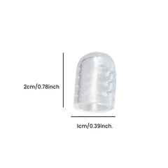 [50 buc]Înveliș de protecție din silicon anti-frecare respirabil pentru degetele de la picioare
