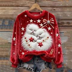 🔥 Bluză damă de Crăciun din flanel, decorată cu diverse modele elegante!