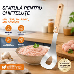 🍖 【2 bucăți】Formă pentru chiftele din oțel inoxidabil 304 – Ideală pentru prepararea chiftelelor din carne și pește, perfectă pentru gătitul acasă 🥄