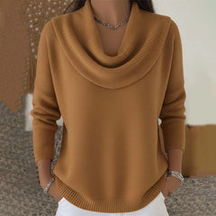 Reducere 50% 🔥🌷【S-3XL】⛄✨ Bluză nouă de toamnă-iarnă, monocromă, pentru femei