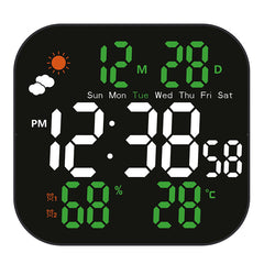 🕰️Vânzările au depășit 50.000 de unități! 🛏️Reducere limitată de 40%! Ceas digital cu dublă utilizare pentru acasă/birou: Trezire ușoară, spune adio alarmelor enervante! Luminozitate reglabilă, funcționare silențioasă noaptea. 🌙