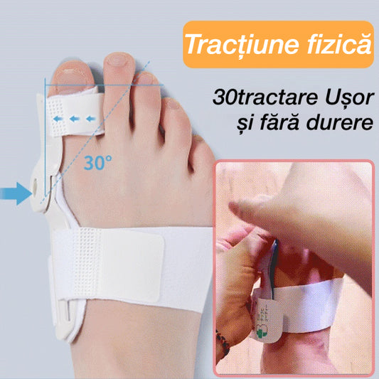 【6 bucată】Corector pentru degete de la picioare — Corector pentru degete de la picioare și bunion (reglabil)