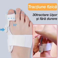【6 bucată】Corector pentru degete de la picioare — Corector pentru degete de la picioare și bunion (reglabil)