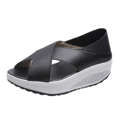 🔥✨【Ultima zi, reducere de 50%】【35-43】2026 Cele mai recente sandale casual pentru femei, cu talpă groasă, respirabile, cu gură de pește